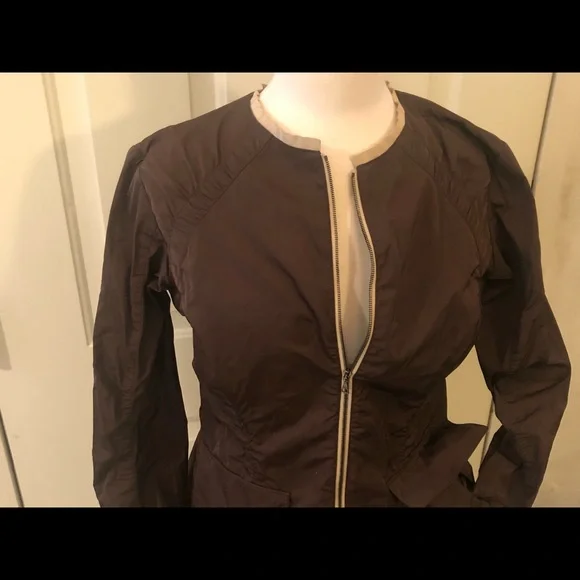 Lida Baday Zipper Jacket Sz 8 Unique - Picture 2 of 8
